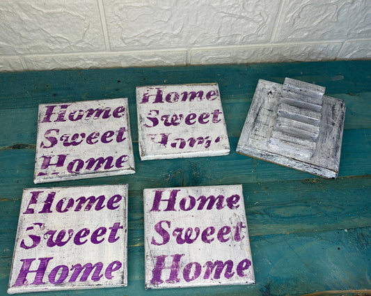 FarmHouse Home Sweet Home coasters