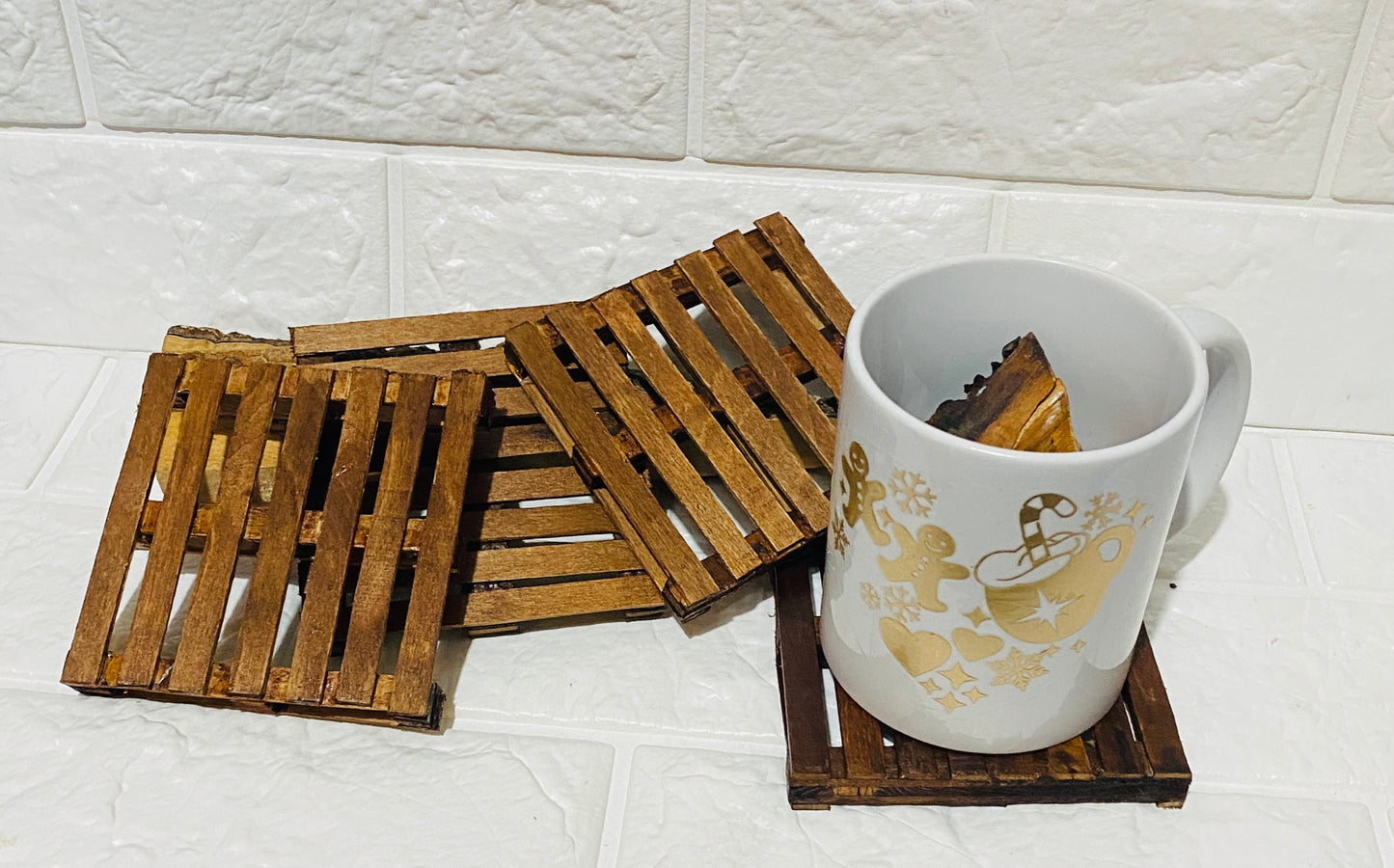 Mini Pallet Coasters