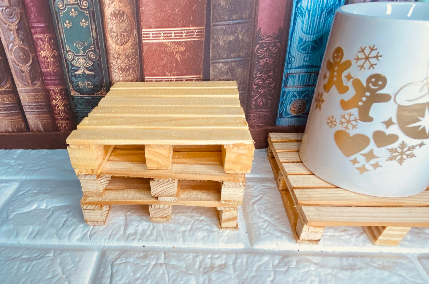 Pallet Coasters x 4