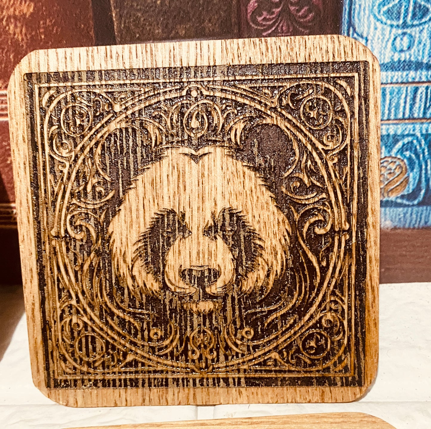 Panda coasters