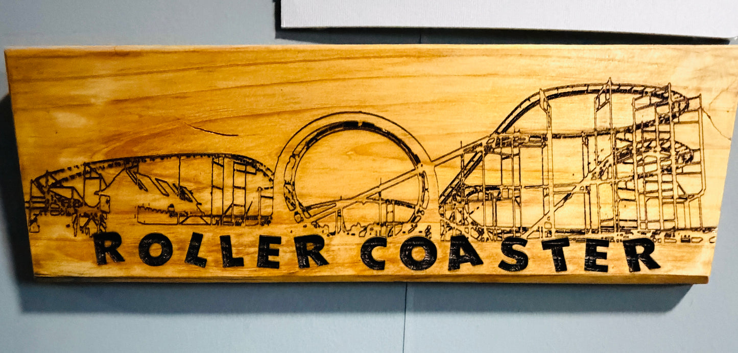 Rollercoaster of a sign