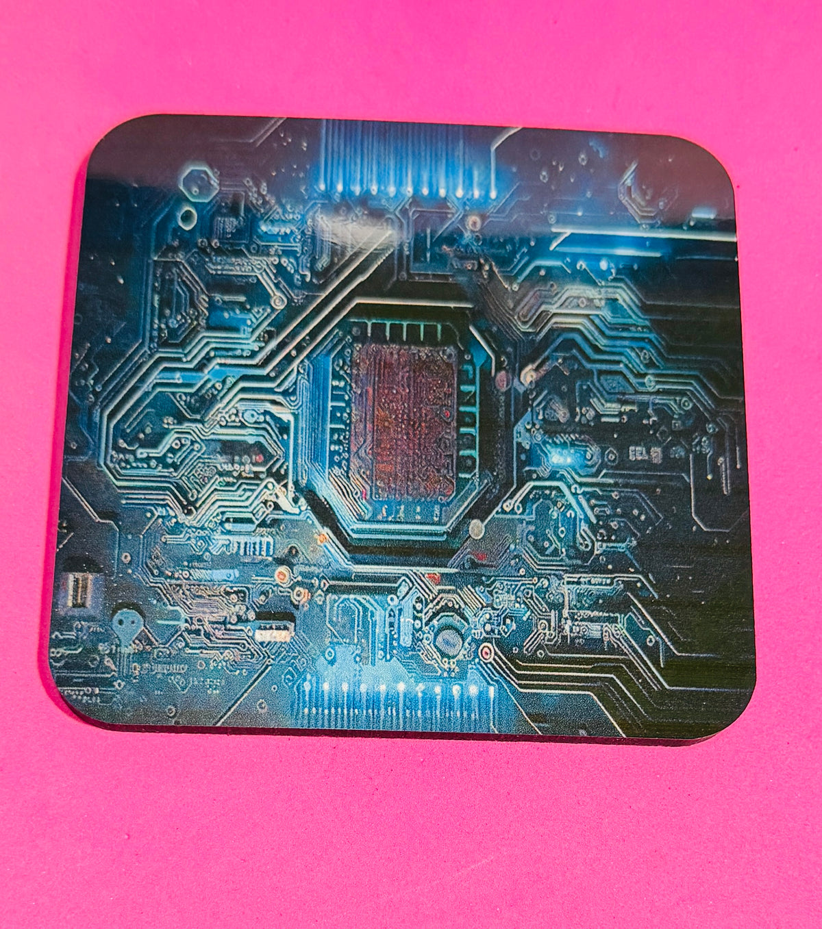 Tech Circuit Coasters x 4