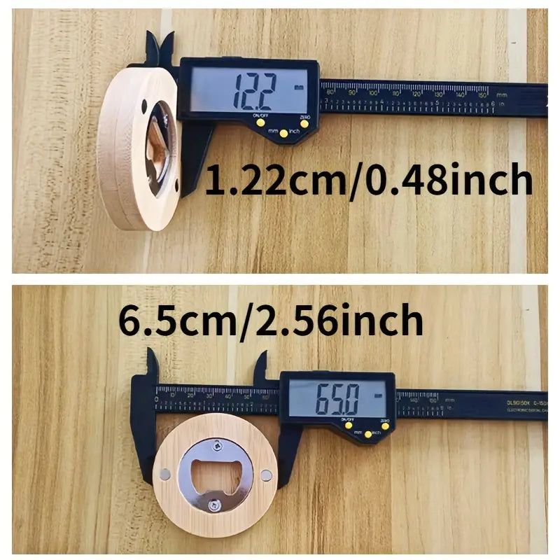 Bottle round personalised opener