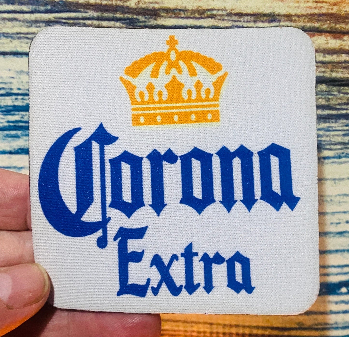Corona Beer Glass with free coaster.