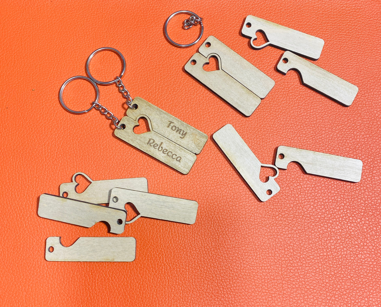 Love keyring personalied