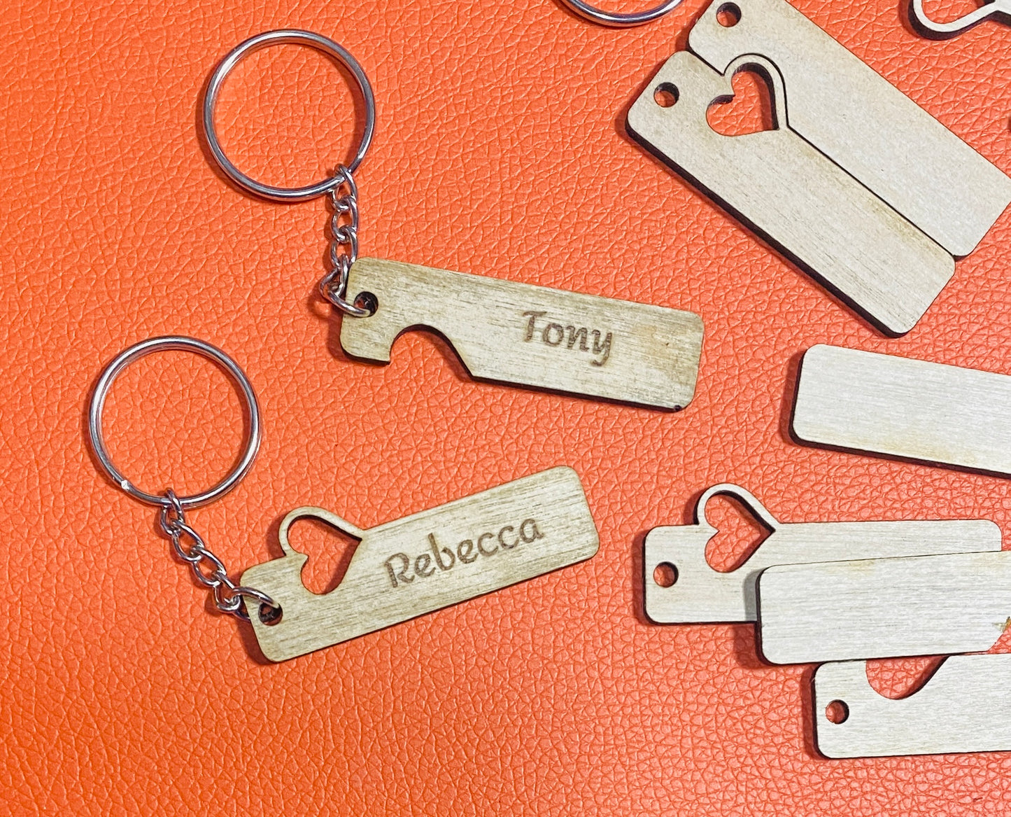Love keyring personalied