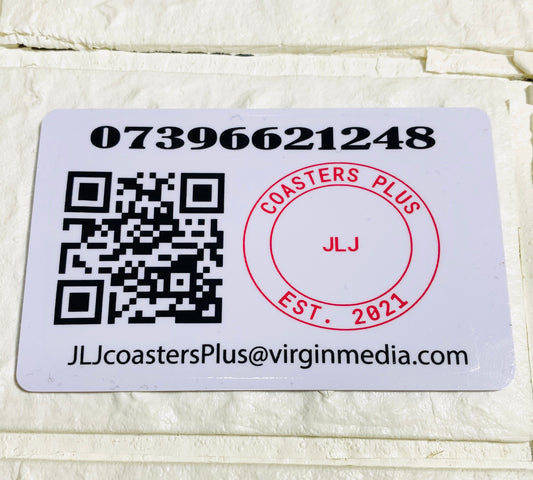 Contactless Digital Business Card Plastic