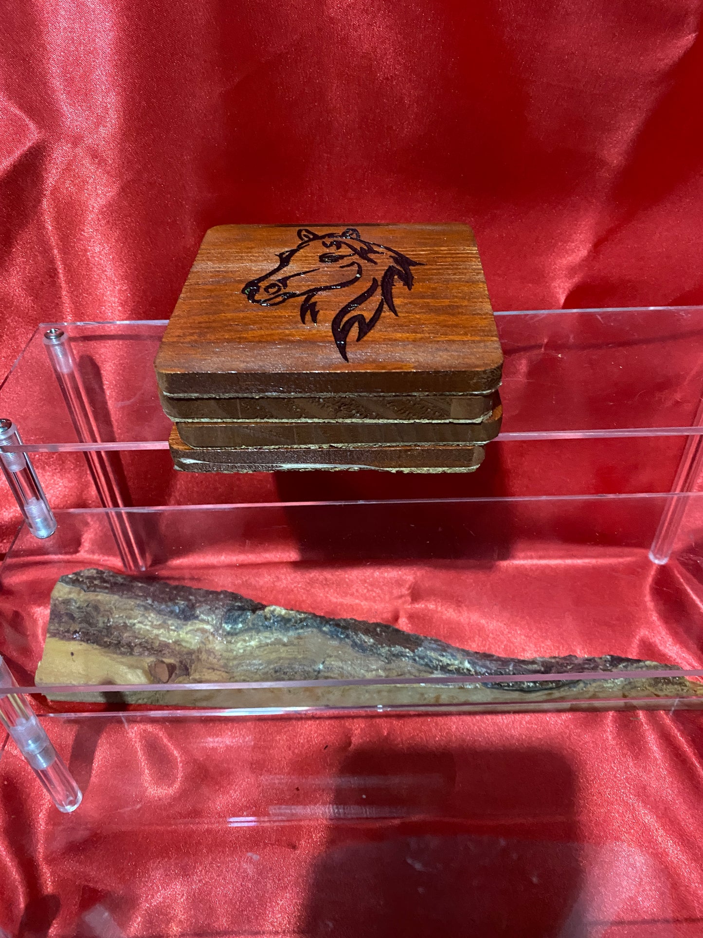 Horse head coasters