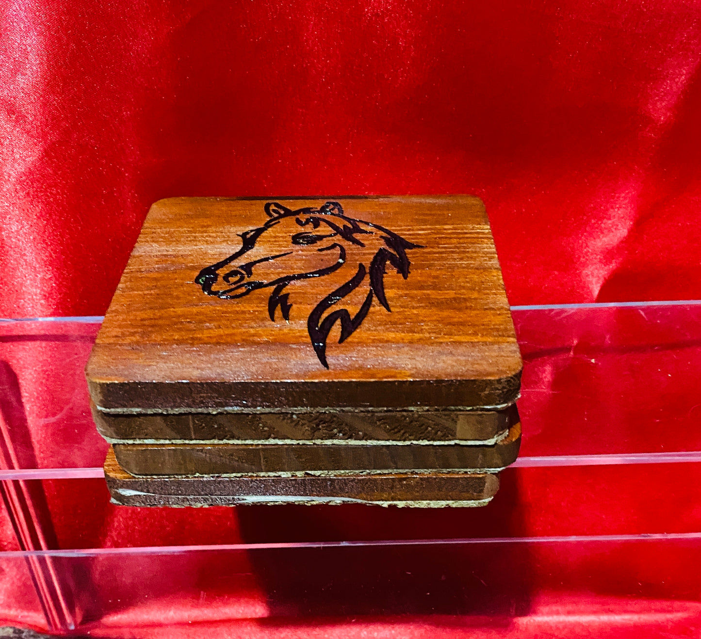 Horse head coasters