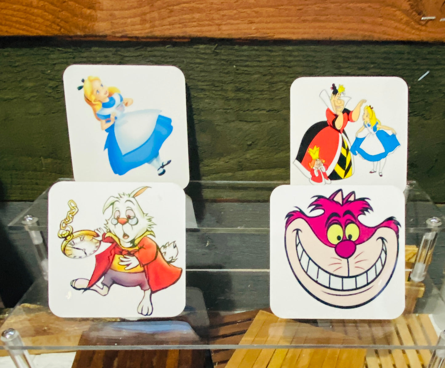 Alice In Wonderland coasters