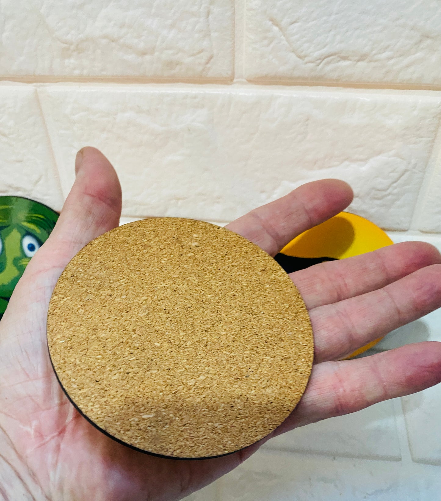 Emoji Coasters x 5