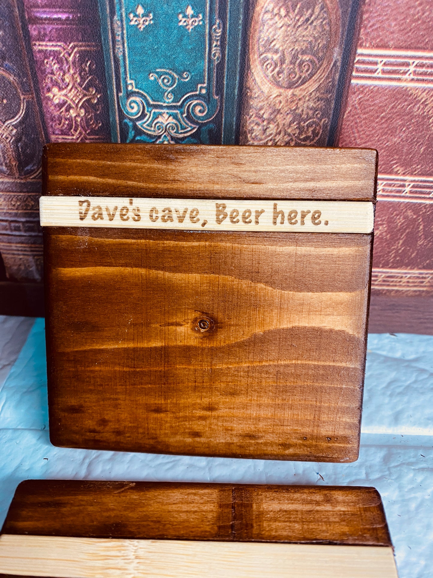 Chunky coasters Personalised x 4