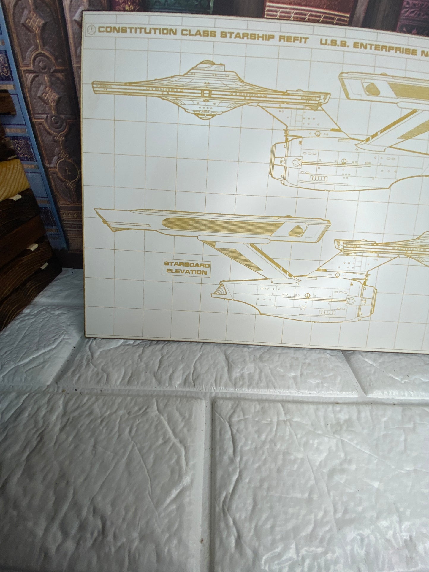 USS Enterprise Schematics.