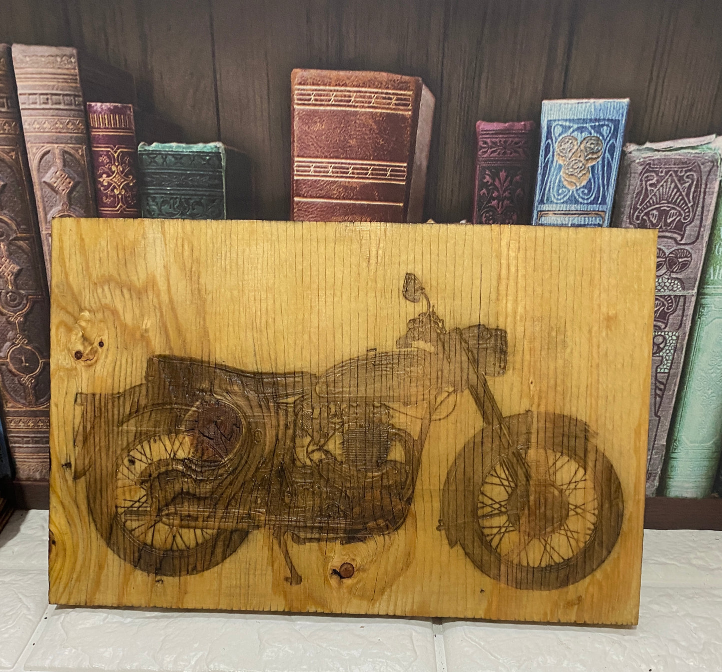 BSA Gold Flash 650 wall art