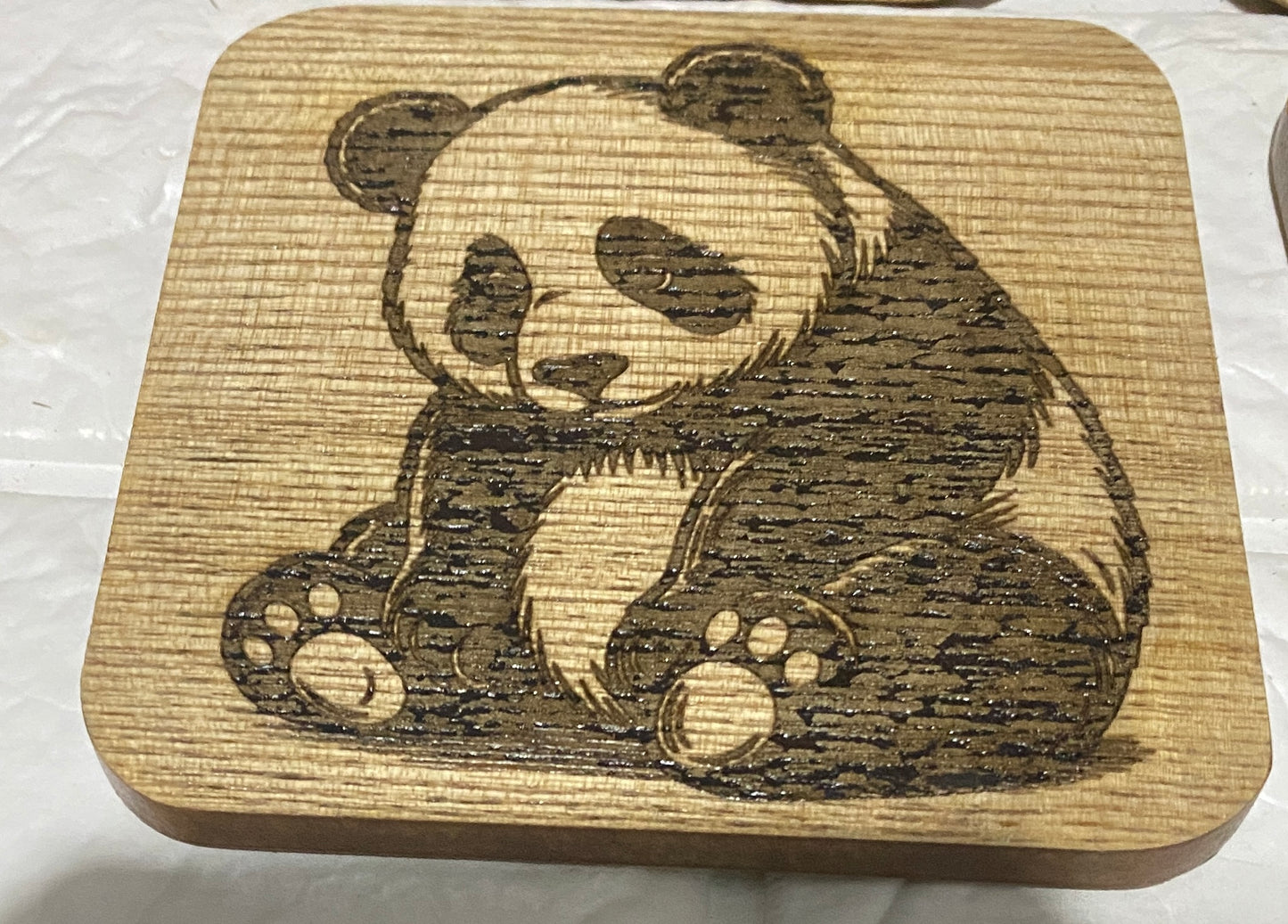 Panda coasters
