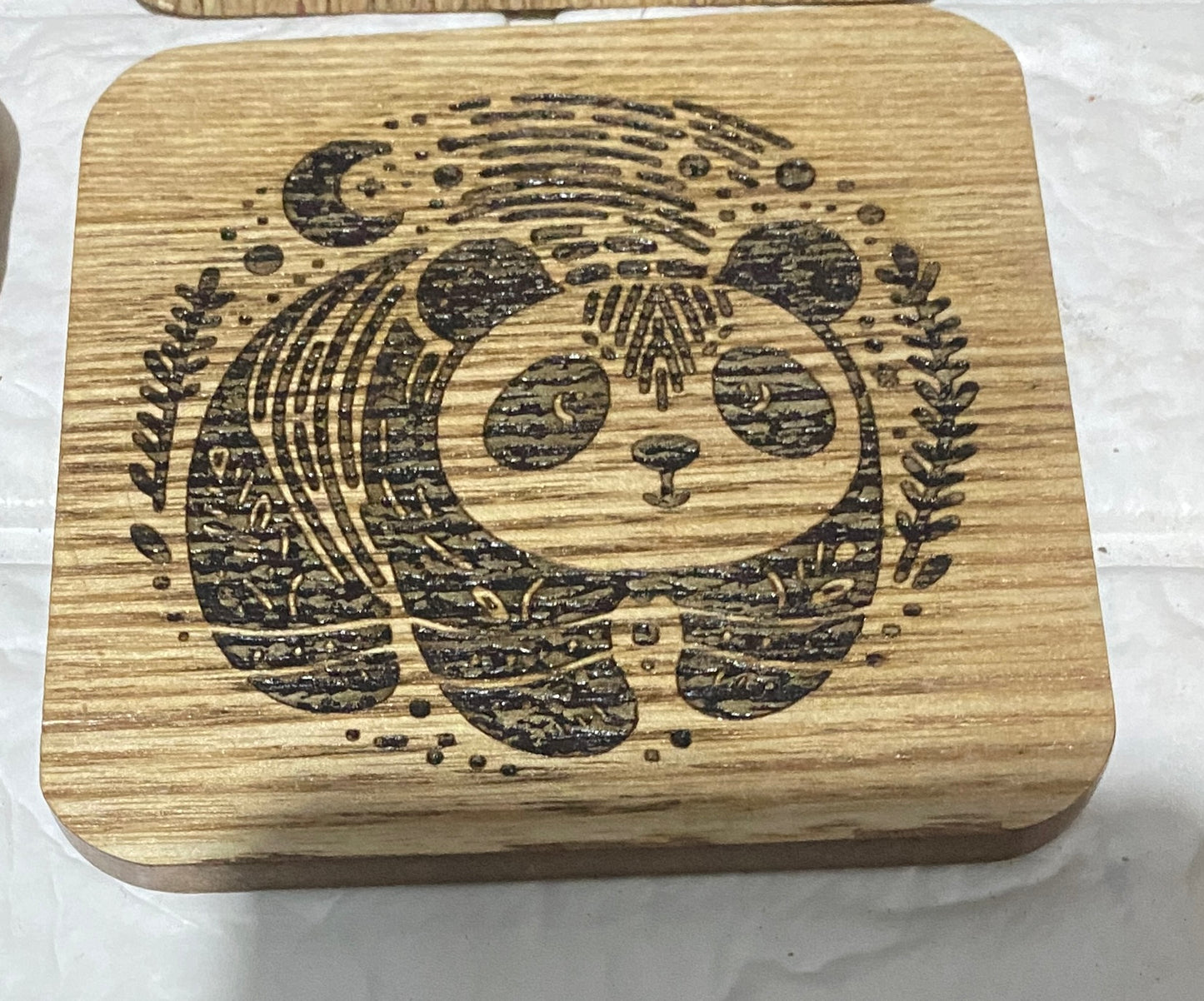 Panda coasters
