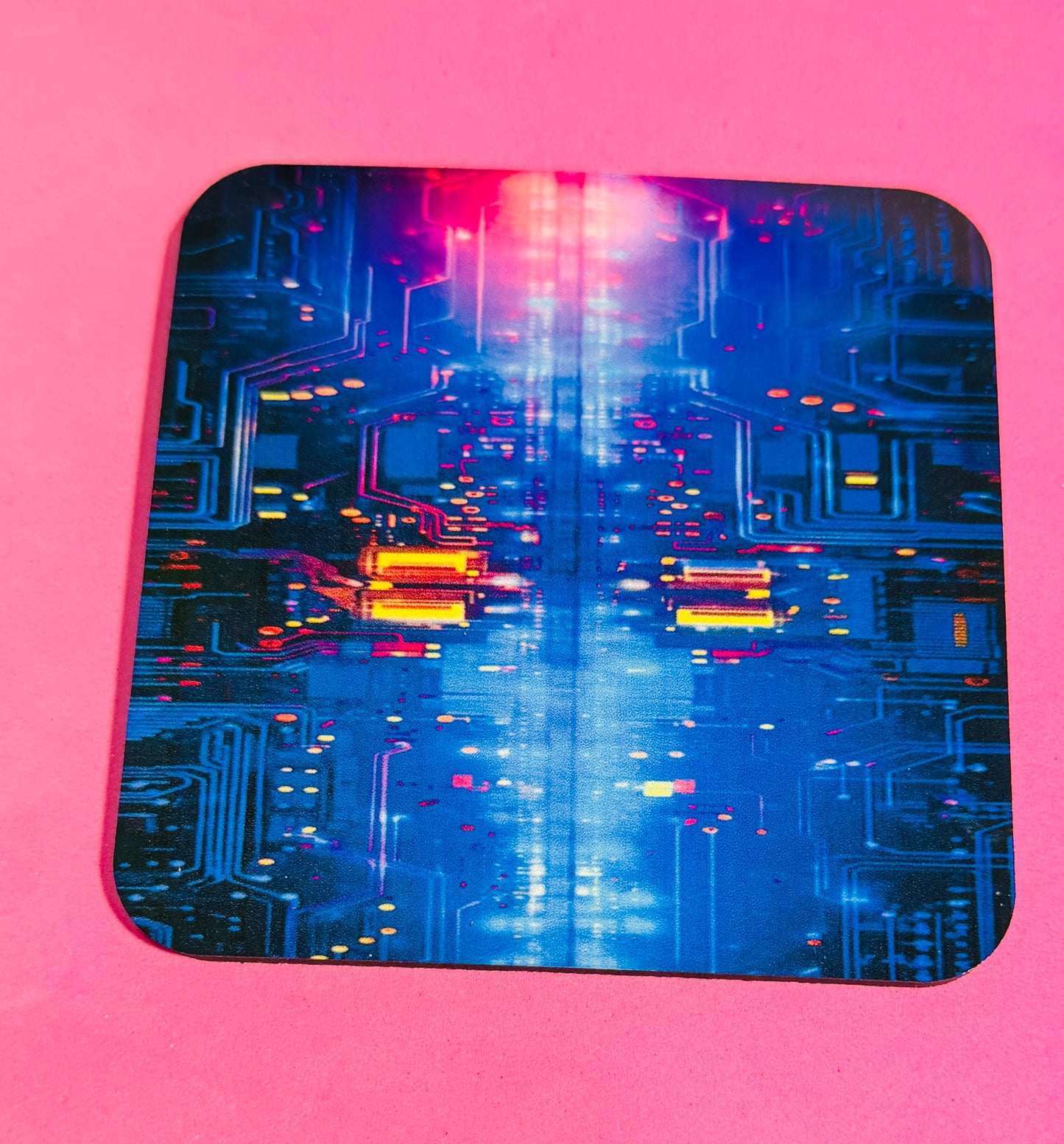 Tech Circuit Coasters x 4