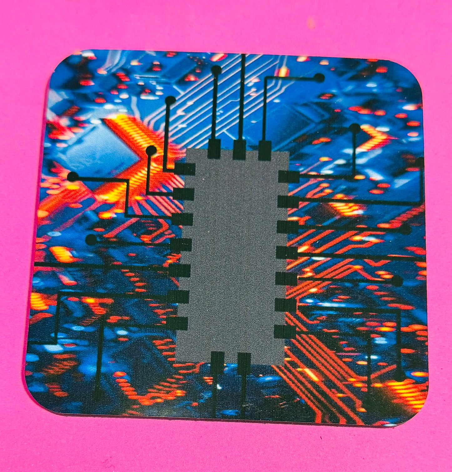 Tech Circuit Coasters x 4