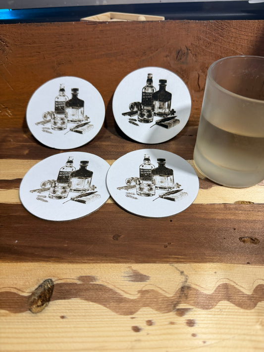 Drinks on me coasters