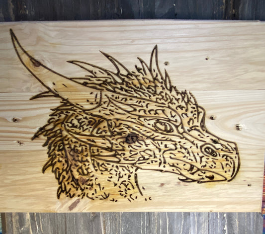 Dragons Head wall art