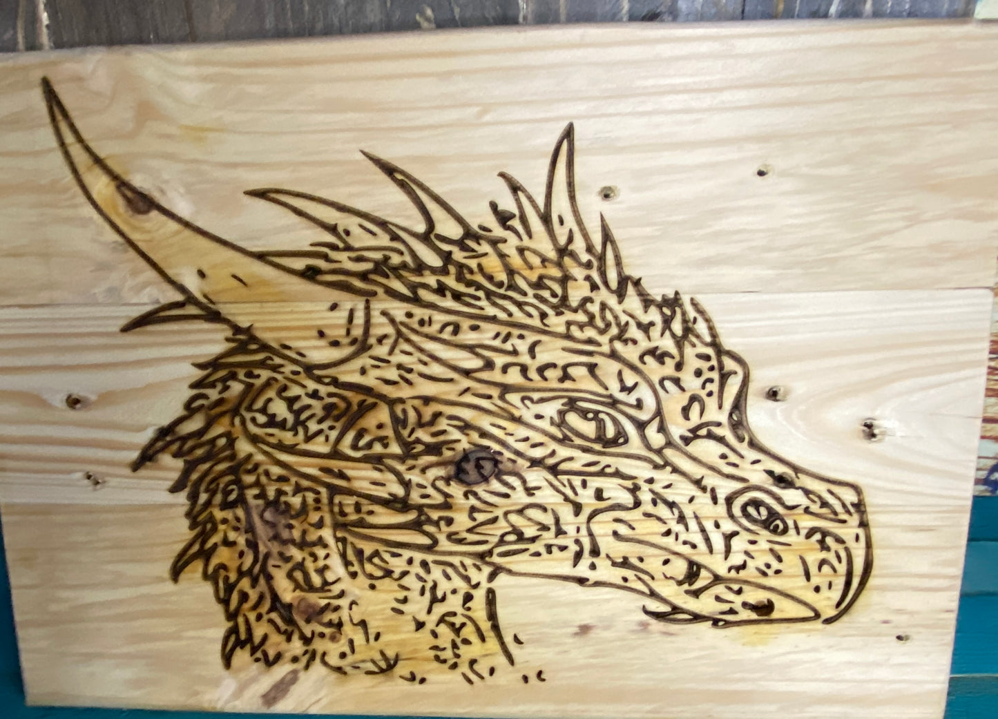 Dragons Head wall art