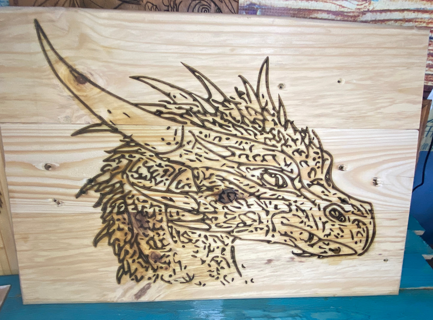 Dragons Head wall art