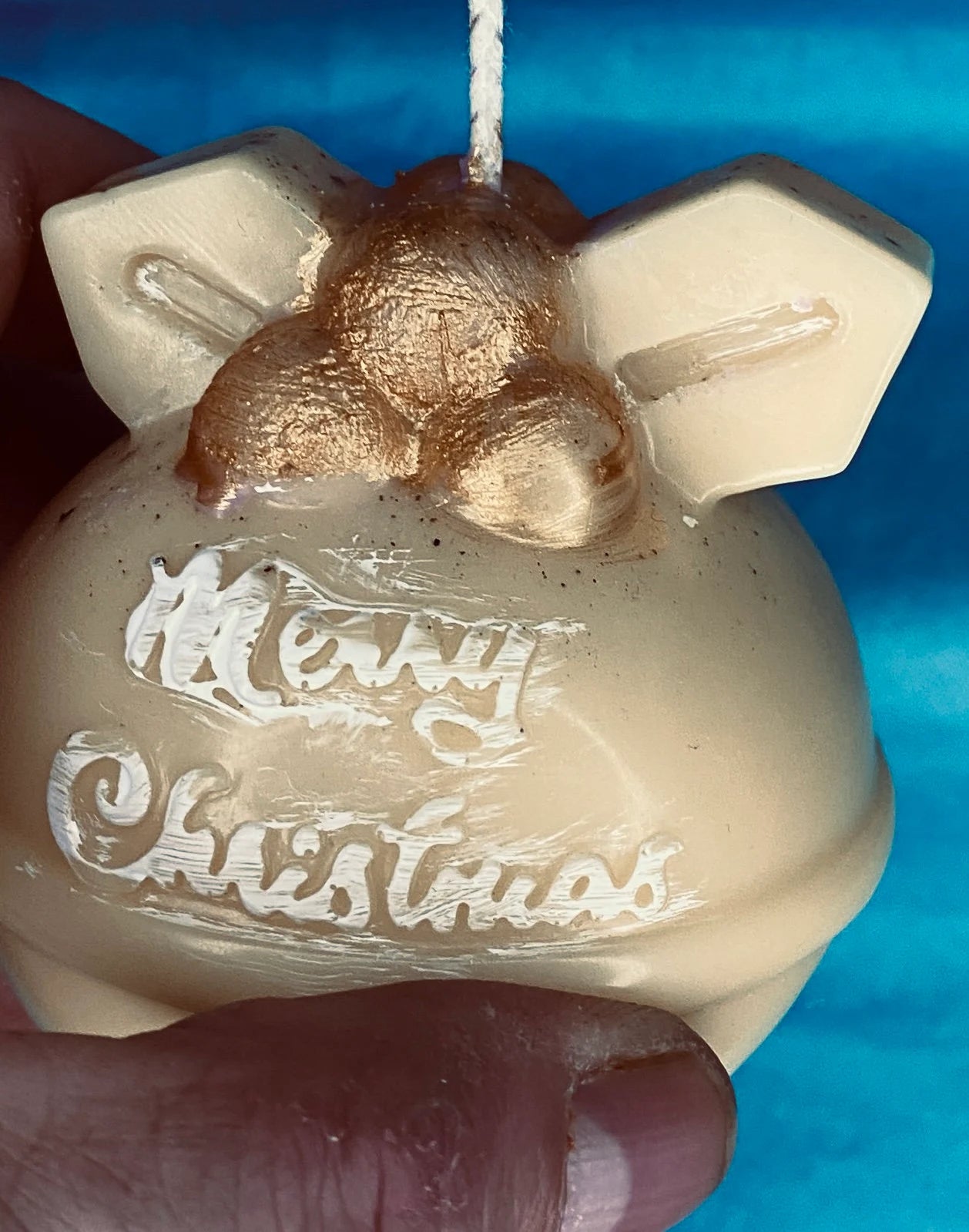Christmas pudding Candle, scented mulled wine