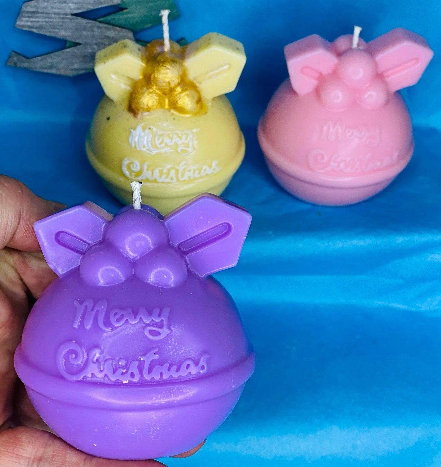 Christmas pudding Candle, scented mulled wine